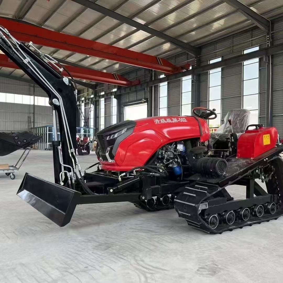 Large Multifunctional Crawler Tractor for Water/Drought Irrigation and Agricultural Farming Wheel with Core Motor Component