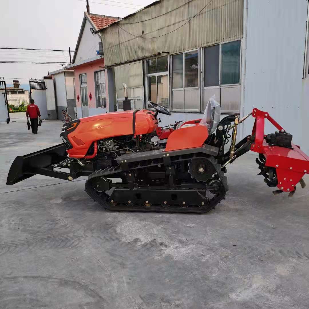 Large Multifunctional Crawler Tractor for Water/Drought Irrigation and Agricultural Farming Wheel with Core Motor Component