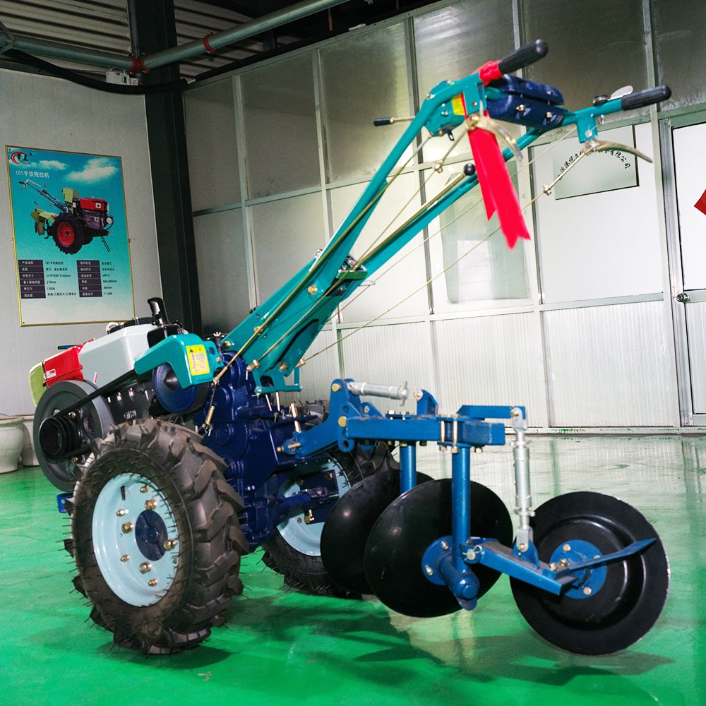 Multifunction Farming Mini Hand Machines Agriculture 2 Wheel diesel Engine Walking Tractor