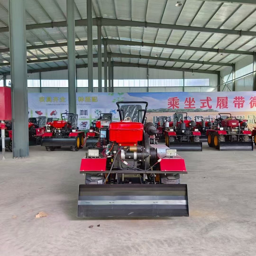 Power Push Caterpillar Crawler Tractor Mini Crawler Garden Tractor Tractor for Farm