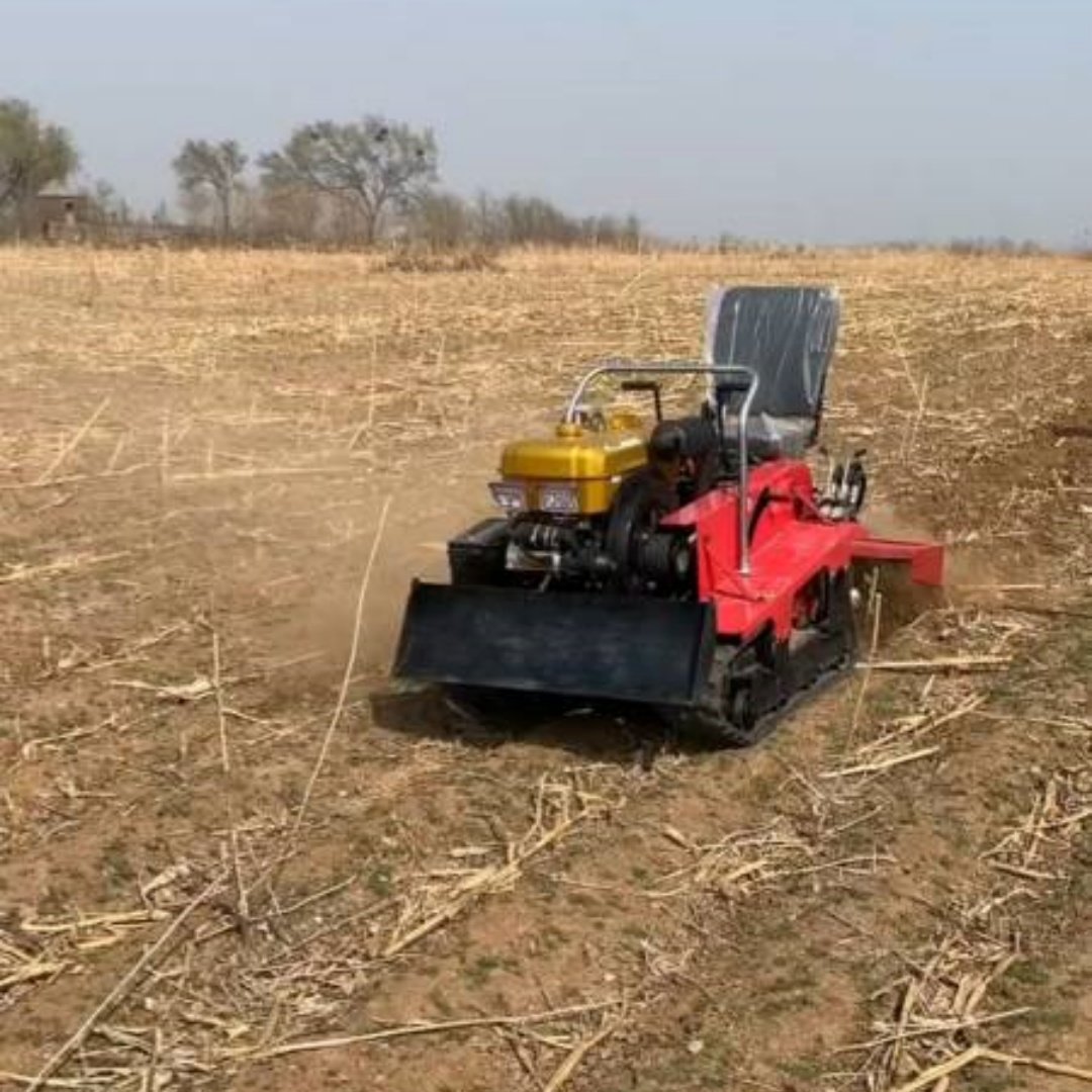 Power Push Caterpillar Crawler Tractor Mini Crawler Garden Tractor Tractor for Farm