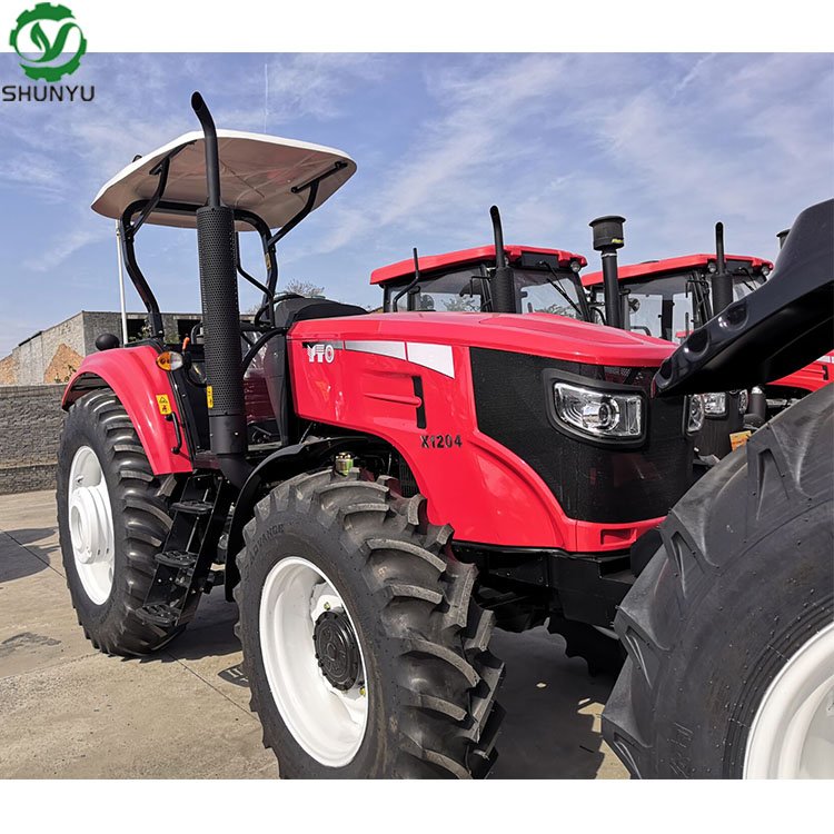 120 hp 4x4 Agriculture YTO Tractor With Full Implements Sell in Kenya