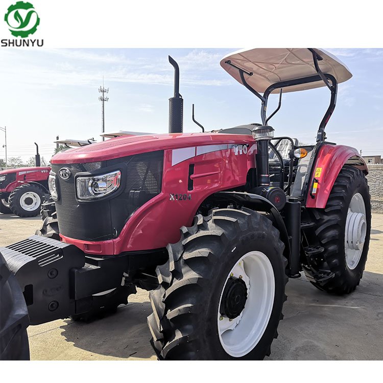 120 hp 4x4 Agriculture YTO Tractor With Full Implements Sell in Kenya
