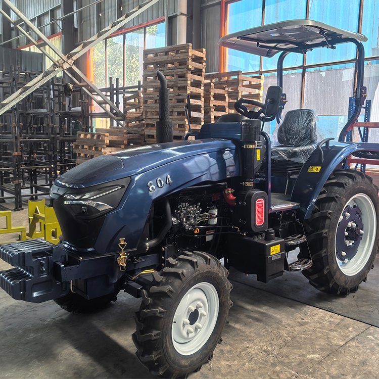 Multifunctional 70HP Agricultural Tractor 4-Wheel Drive Used Farm Machinery Equipment 80HP Rated Power