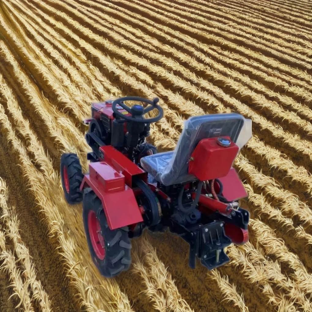 YTO 15HP Walking Agricultural Wheel Tractor 4x4 Diesel Fuel Easy to Use High Efficient with Various Attachments New Condition