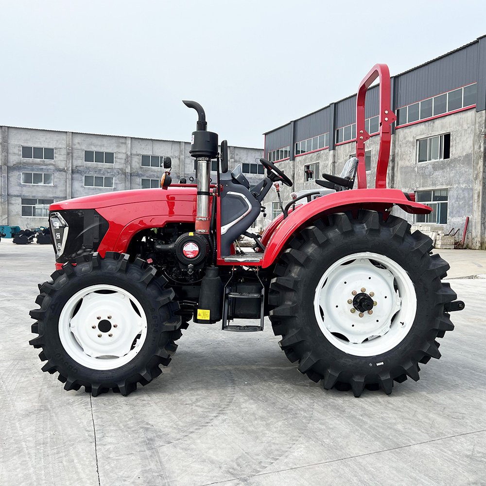 Agricultural Machinery China Factory 4X4 Wheel 40HP 50HP Farm Tractor with Optional Parts