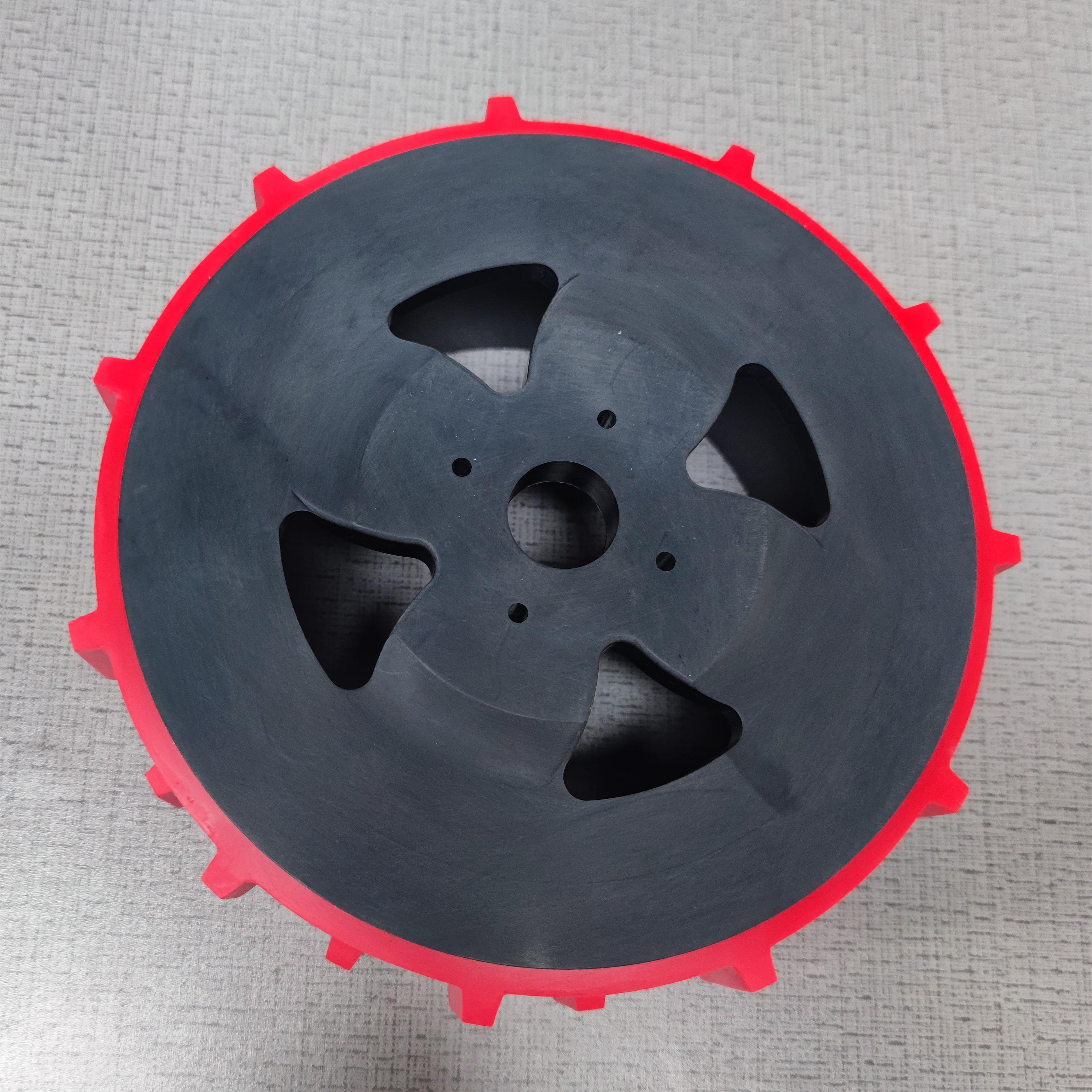 Silicone Mold Hot Sales Foamed Custom Vaccum Casting Wheel High Quality Rubber Solid Farm Tractor Wheels