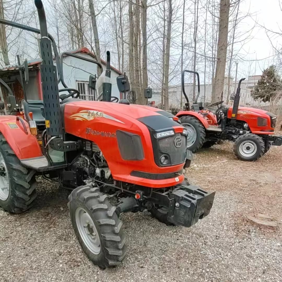 Used Tractor DONGFENG DF504 50hp 4x4wd Farm Equipment Agricultural Machinery Small Mini Compact Tractor Front End Loader