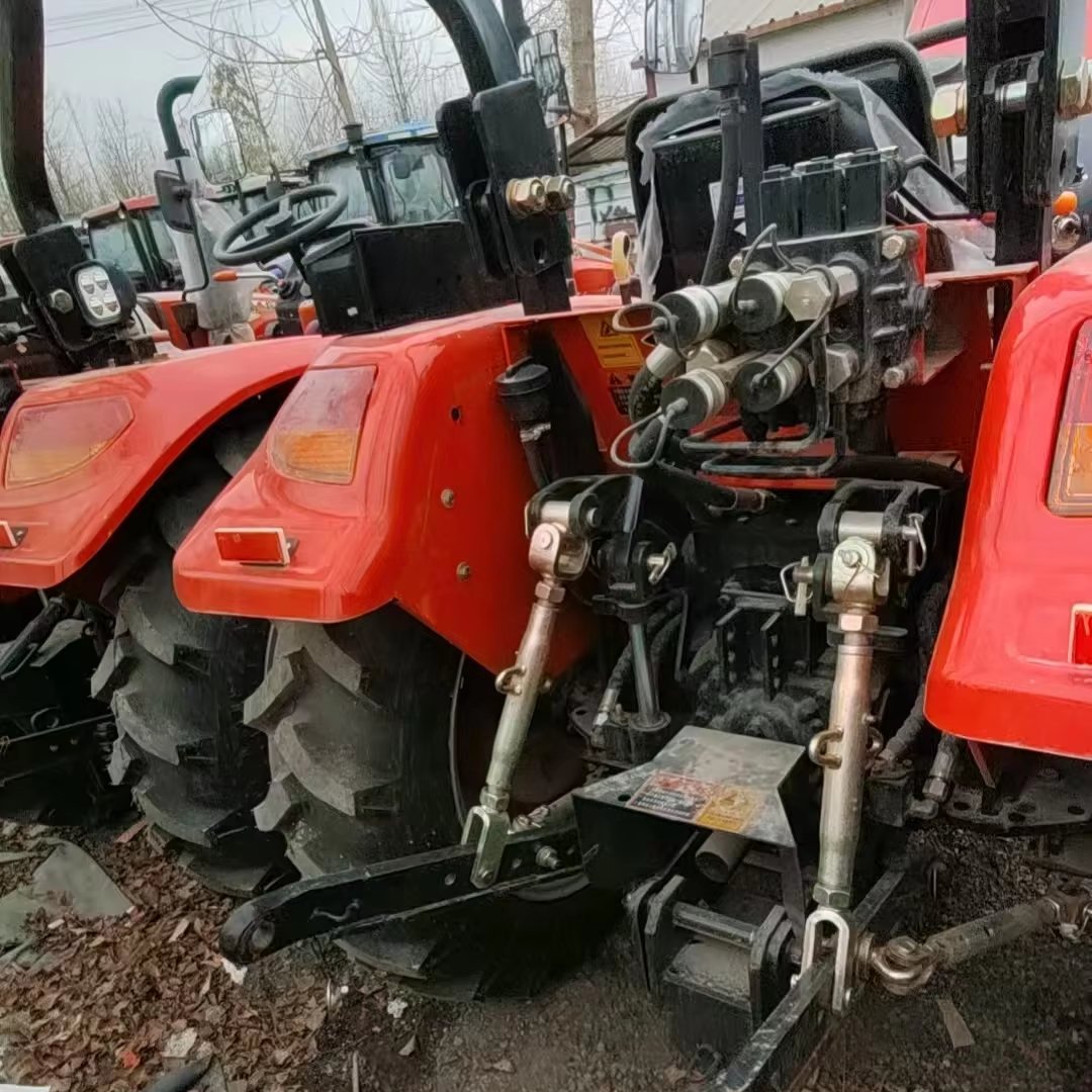 Used Tractor DONGFENG DF504 50hp 4x4wd Farm Equipment Agricultural Machinery Small Mini Compact Tractor Front End Loader