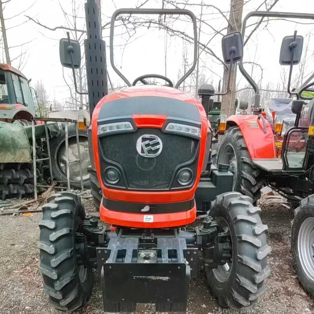 Used Tractor DONGFENG DF504 50hp 4x4wd Farm Equipment Agricultural Machinery Small Mini Compact Tractor Front End Loader