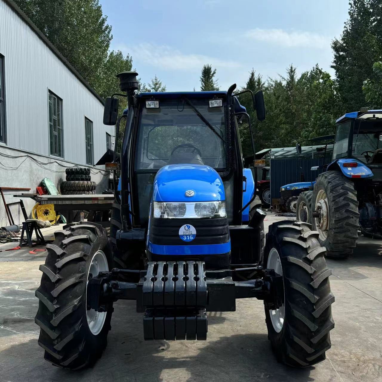 80hp 90hp 100hp 4wd Used/Second-Hand Agricultural New a Holland SNH804 Tractors with Driver's Cab for Sale