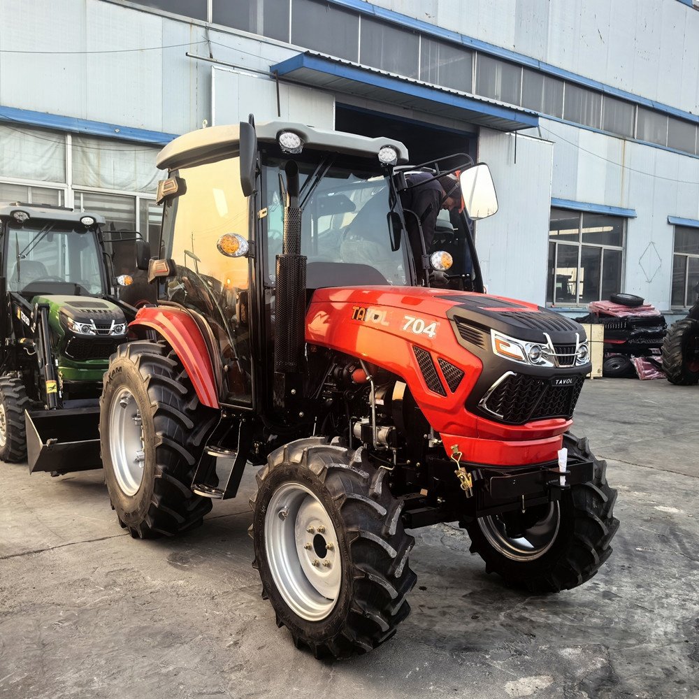 TAVOL Multifunctional Farm Tractor 70HP Agricultural Tractor 4-Wheel Drive Used Farm Machinery Equipment 70HP Rated Power