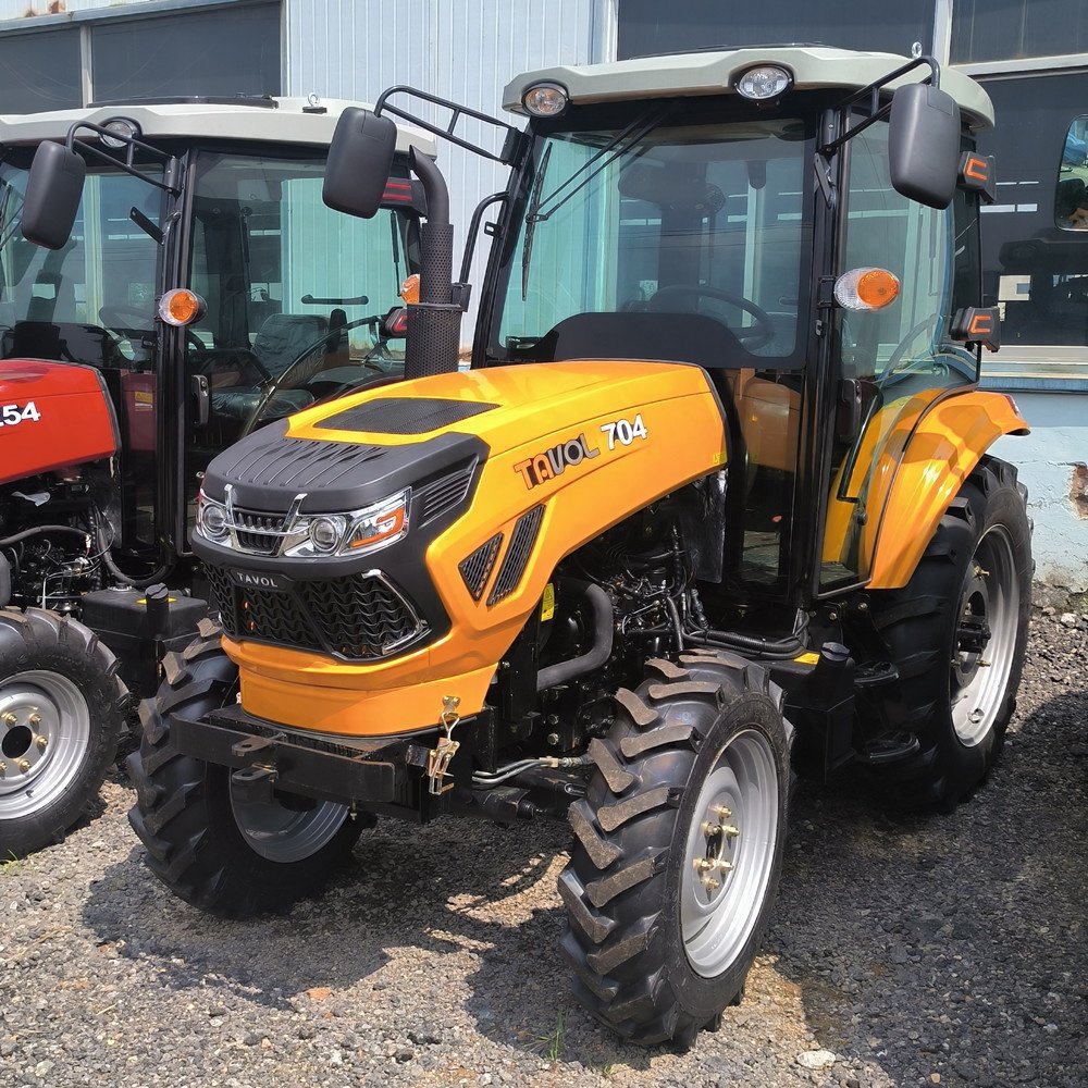 TAVOL Multifunctional Farm Tractor 70HP Agricultural Tractor 4-Wheel Drive Used Farm Machinery Equipment 70HP Rated Power