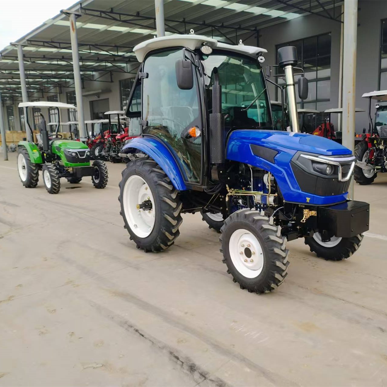 Multifunction 4x4 Wheel 120hp 150hp AC Cabin Farm Traktor for Agriculture Trator