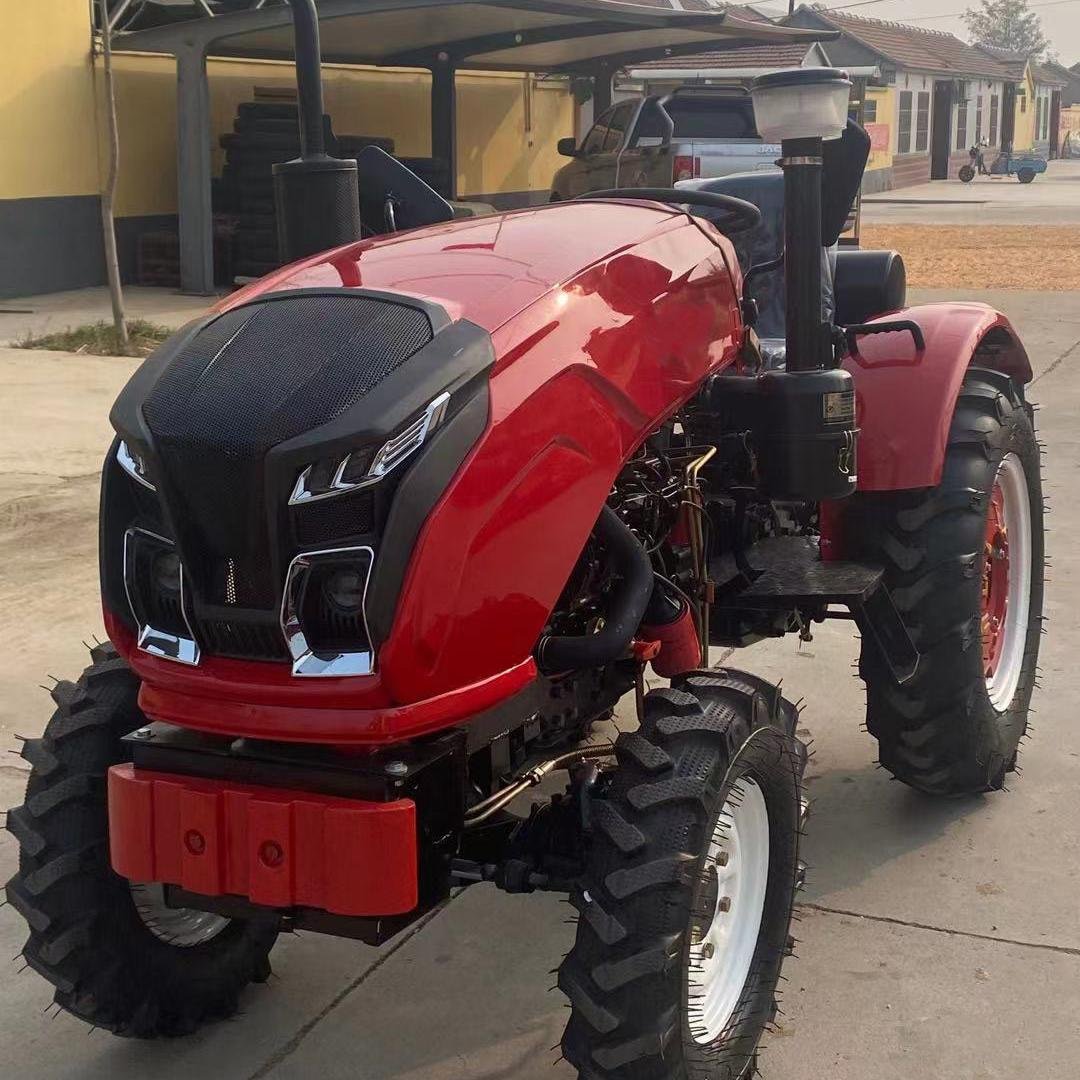 Mini Tractor Multifunctional 4WD Wheel Diesel Engine Tractor with Diesel Pump Gearbox Motor for Farm Use 40HP~190HP