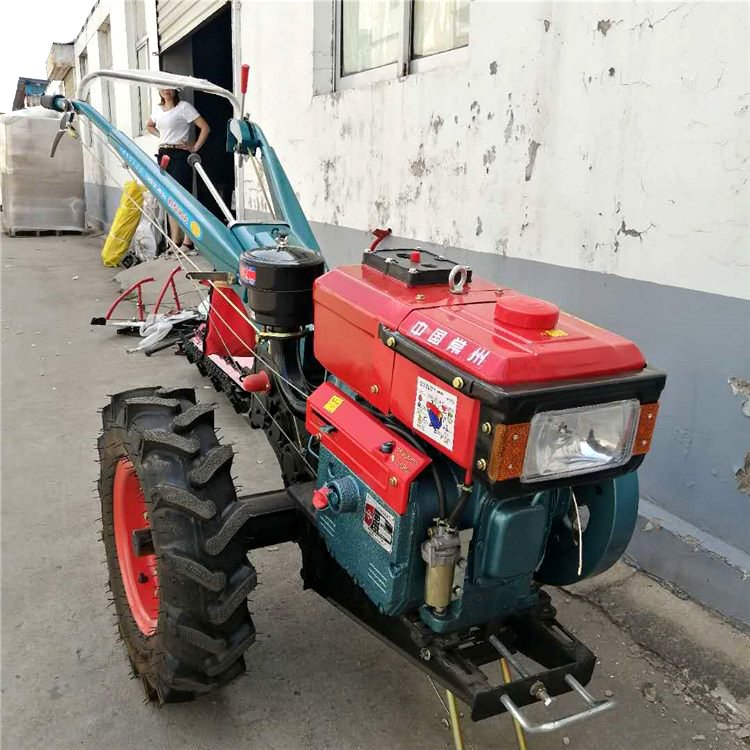 Multifunctional Small Tractor Agricola Diesel Engine Two Wheel 12hp 15 Hp 18hp 20hp 22 Hp Best Waking Tractor Farm Low Price