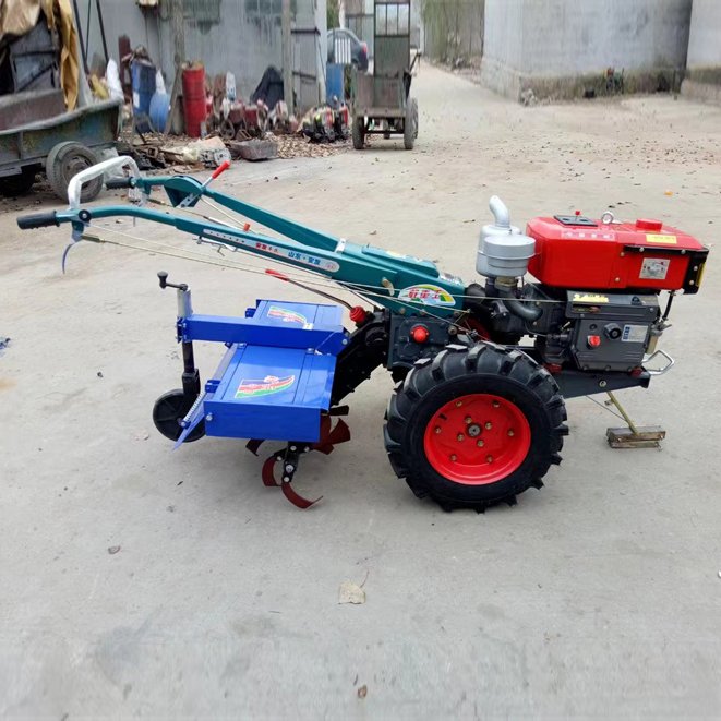 Multifunctional Small Tractor Agricola Diesel Engine Two Wheel 12hp 15 Hp 18hp 20hp 22 Hp Best Waking Tractor Farm Low Price