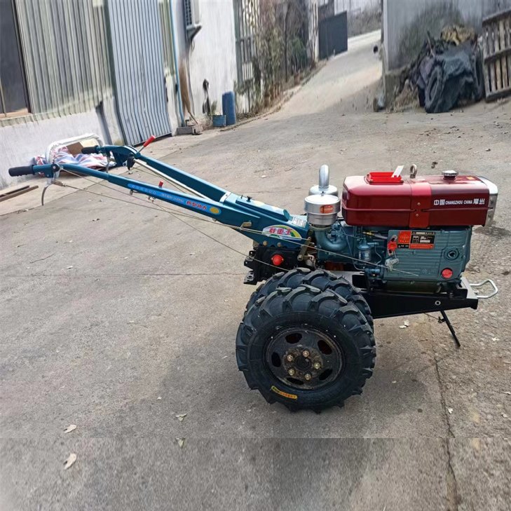 Multifunctional Small Tractor Agricola Diesel Engine Two Wheel 12hp 15 Hp 18hp 20hp 22 Hp Best Waking Tractor Farm Low Price