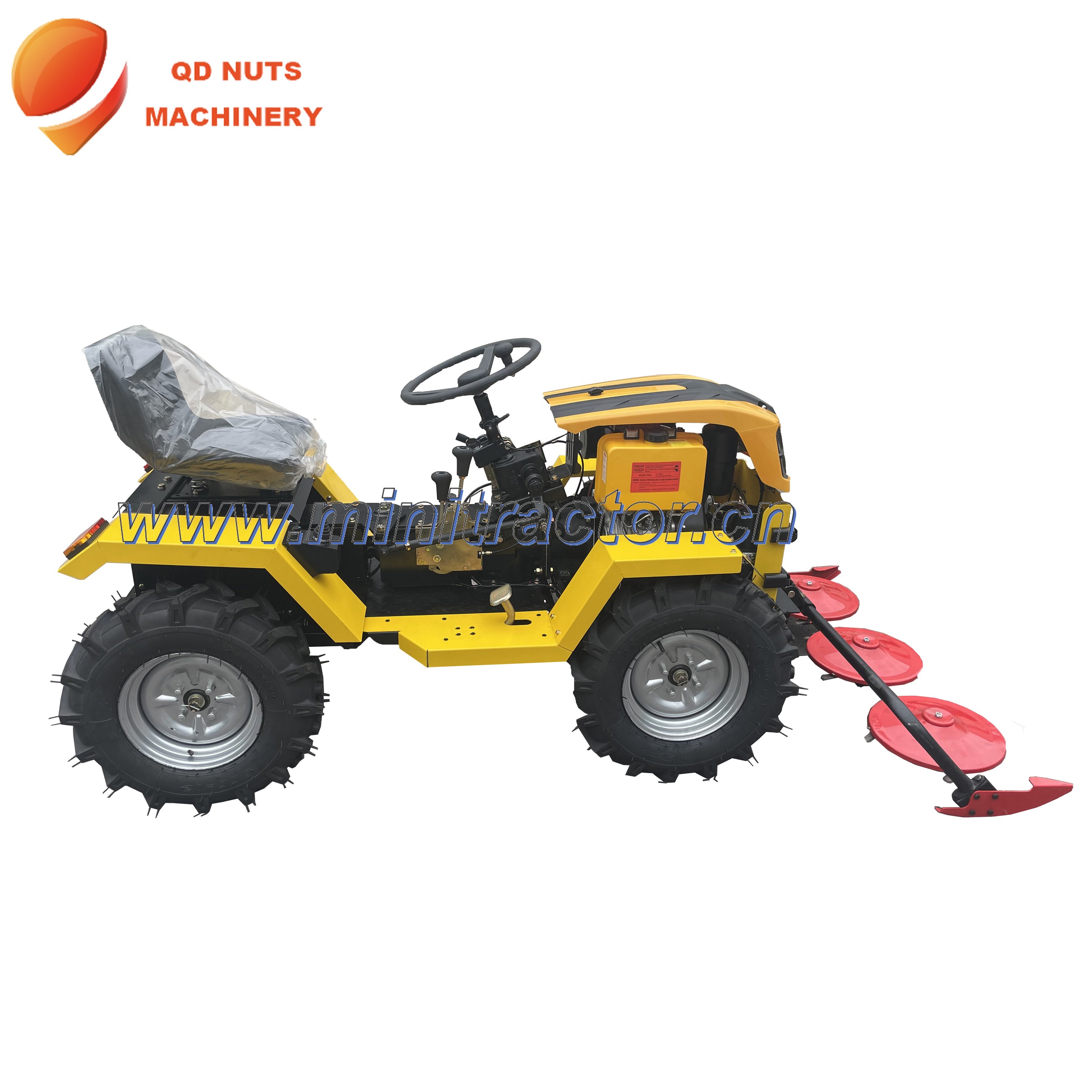 18hp 4 Wheel Micro Mini Farming Tractors Hot Sale Chinese Small Farm Machine Tractors Mini 18 Hp Diesel Tractor Price