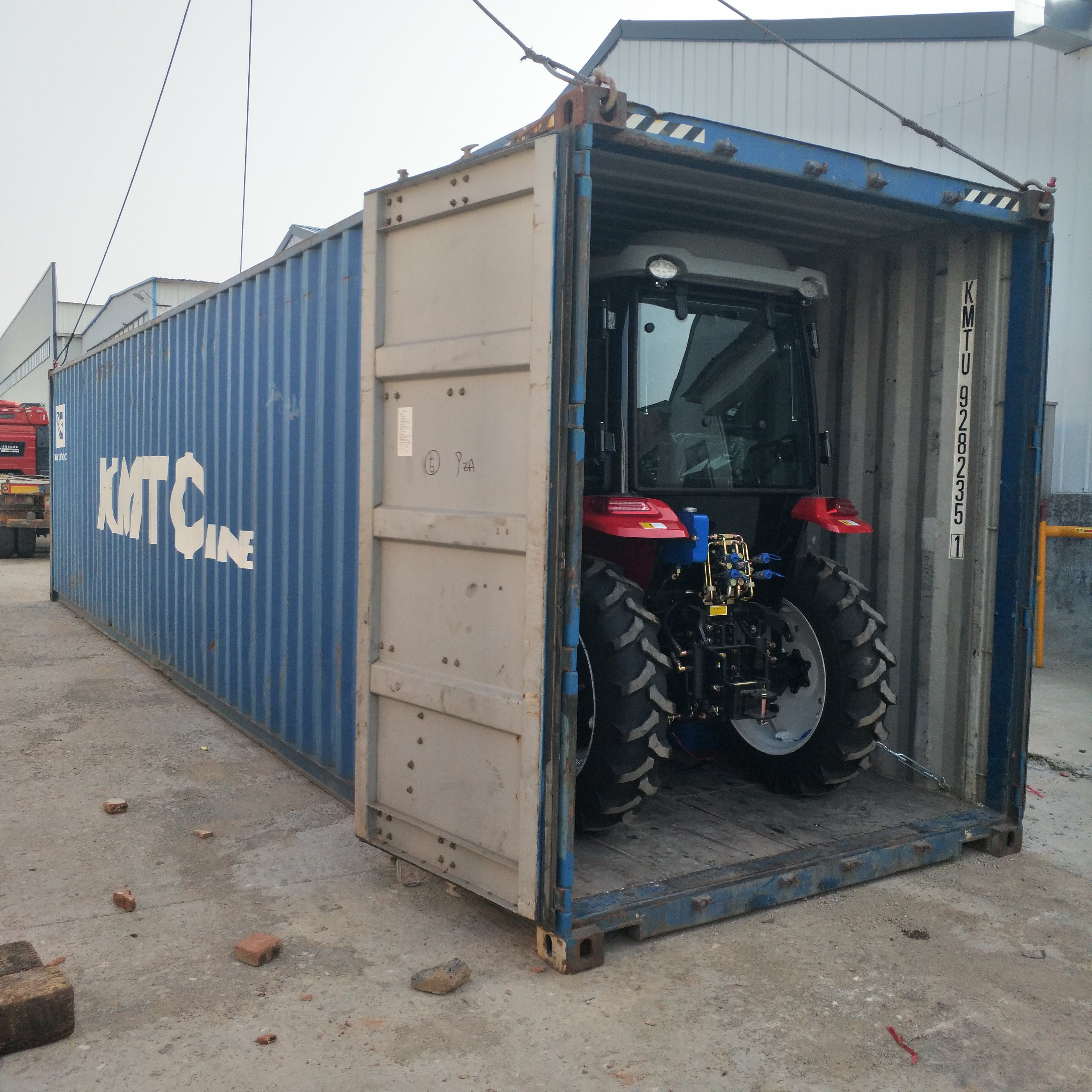 70HP 80HP 100HP Wheeled Tractor Small Mini Tractor 4WD Agricultural Four Wheel Tractor Wholesale for Sale