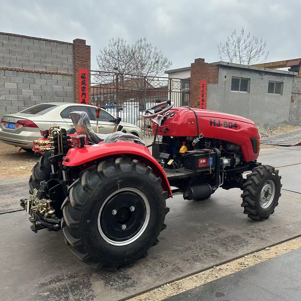 50hp 80hp Mini Farm Tractors 4x4 Wheel Drive Agriculture Farm Tractor