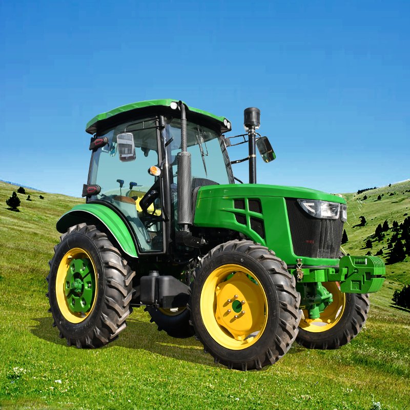 Multifunctional 120HP Core Engine Motor Used 4WD Garden Tractor Farming with Long Service Life Wheel Tractor Gearbox Component