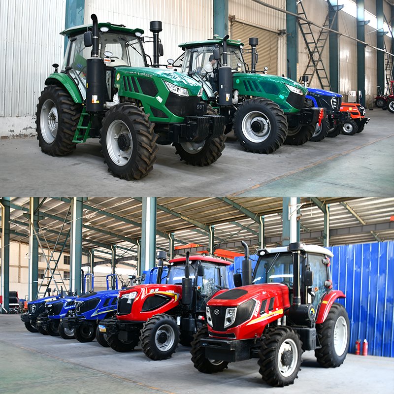 Multifunctional 120HP Core Engine Motor Used 4WD Garden Tractor Farming with Long Service Life Wheel Tractor Gearbox Component
