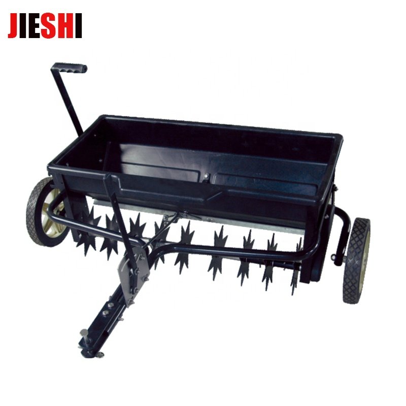 Large Capacity 160L ATV Riding Lawn Mower Tractor Farm Tow-behind Fertilizer Seed Sand Spreader
