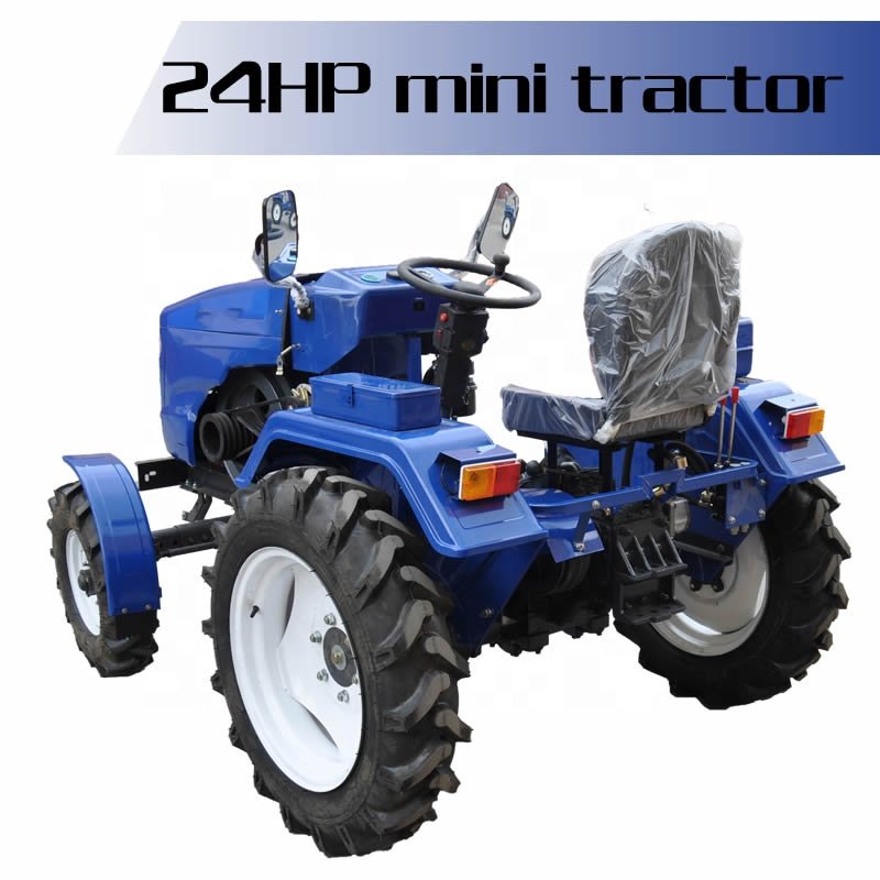 Newest 24hp 4wd Mini Garden Farm Tractors Price for Agriculture