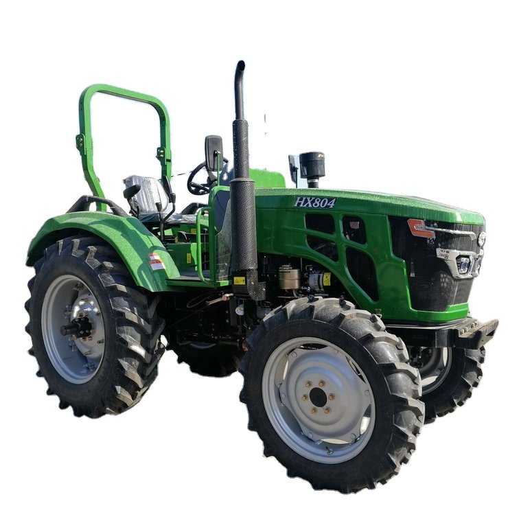 High Quality Huaxia 70 hp 60HP 80HP Farm Tractor Logging Equipment and Agricultural Tractors for Sale