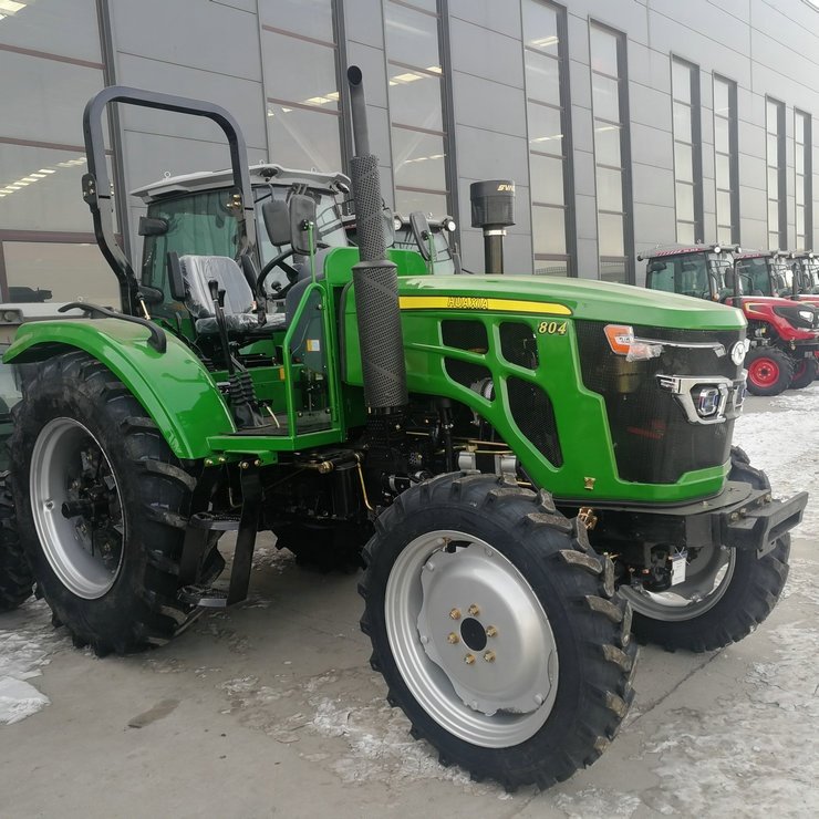 High Quality Huaxia 70 hp 60HP 80HP Farm Tractor Logging Equipment and Agricultural Tractors for Sale