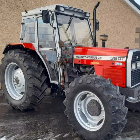 Massey Ferguson 390T Wheel Tractor Perkins Engine 95HP Rated Power for Farms