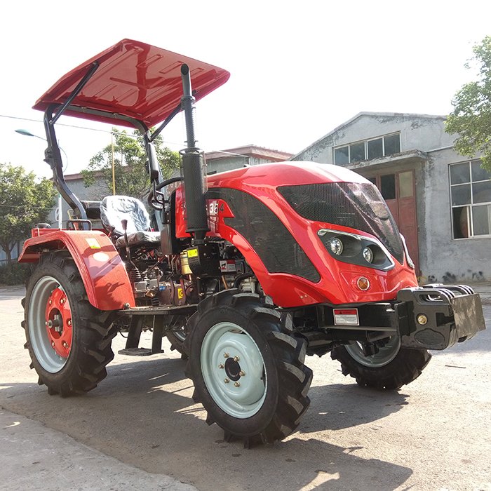 Farm Machinery Equipment Agricultural Traktor 4X4 Mini Farm 4WD Compact Tractor 25 HP Small Tractor for Garden and Farming Land