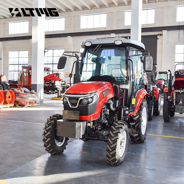LTMG 4WD Farmer Compact Agricultural Mini Tractor 70hp Tractor with Enclosed Cabin High Quality for Hot Sale