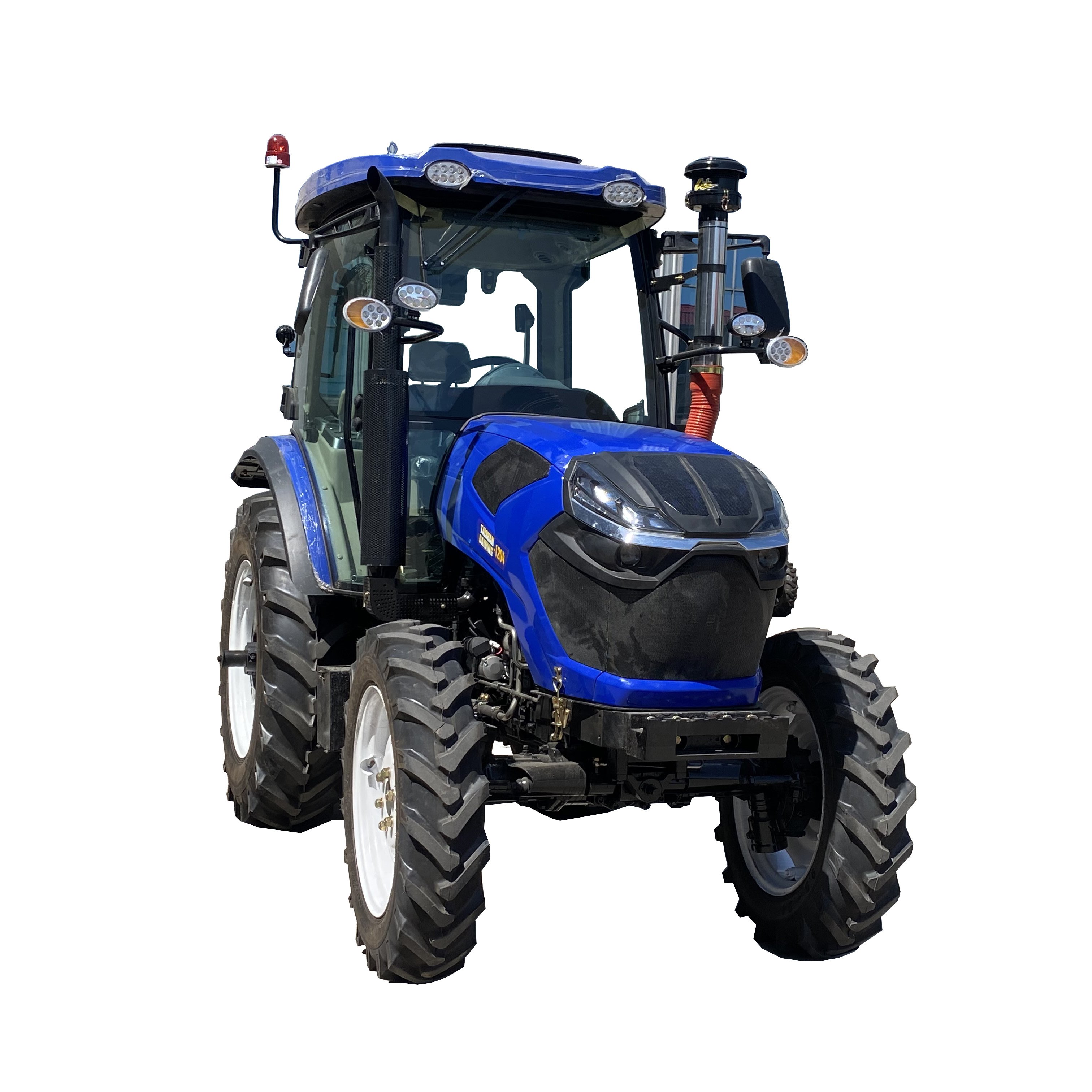 4WD Equip Tractor 110Hp 4x4 Tractor Wheel Tractor With YTO Four-cylinder Turbocharged Engine