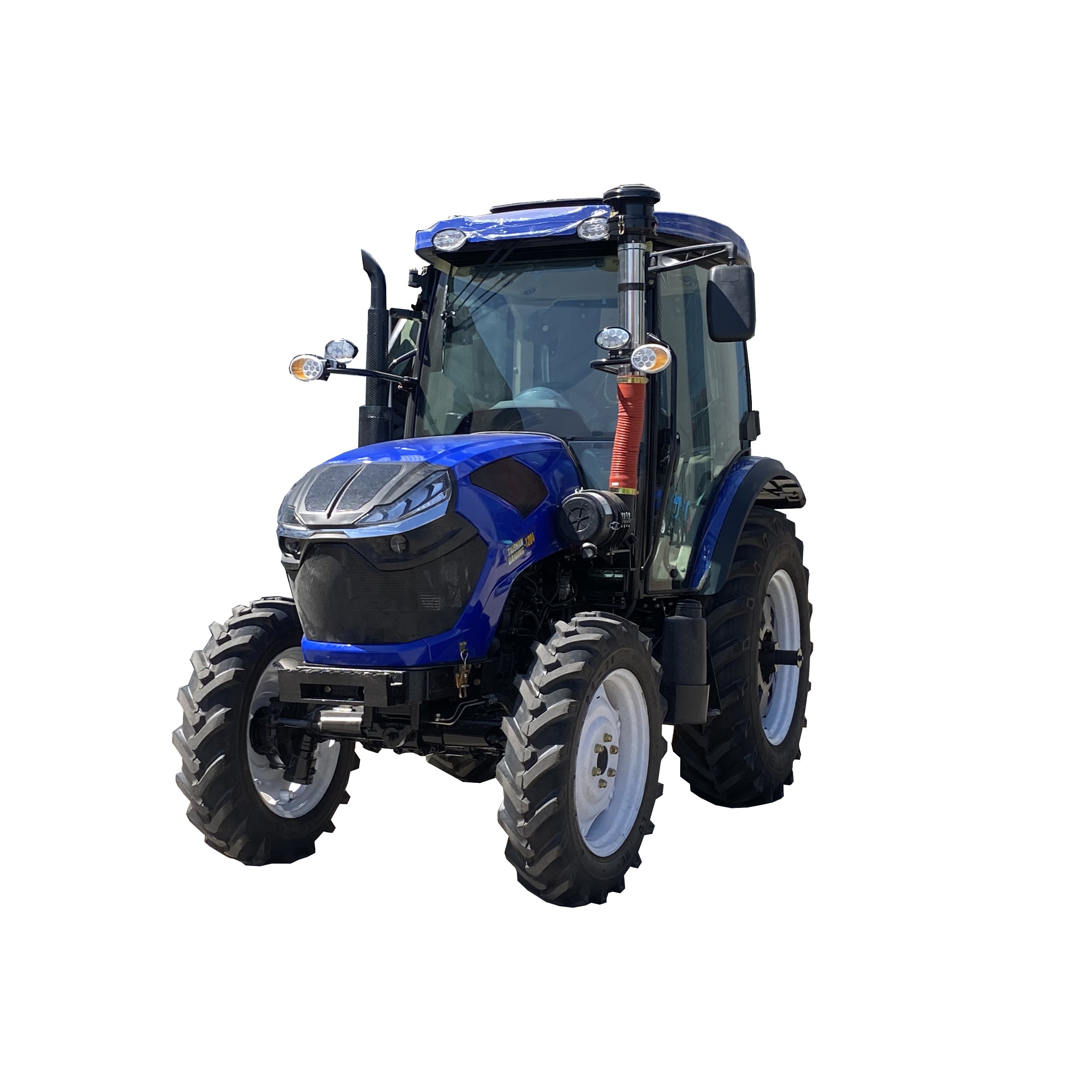4WD Equip Tractor 110Hp 4x4 Tractor Wheel Tractor With YTO Four-cylinder Turbocharged Engine