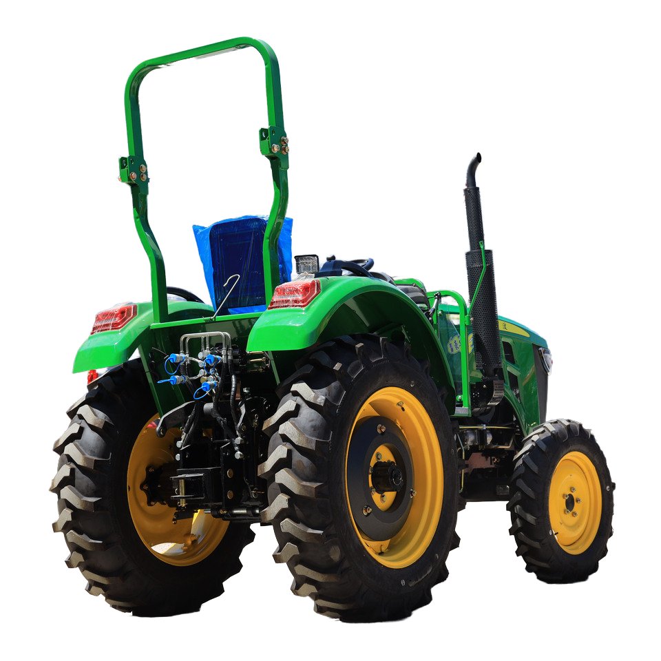 Compact Mini Engine Powerful 45HP 50hp 4WD 4x4 Wheel Agricultural/Farm Tractor With Auxiliary Equipment for Plowing