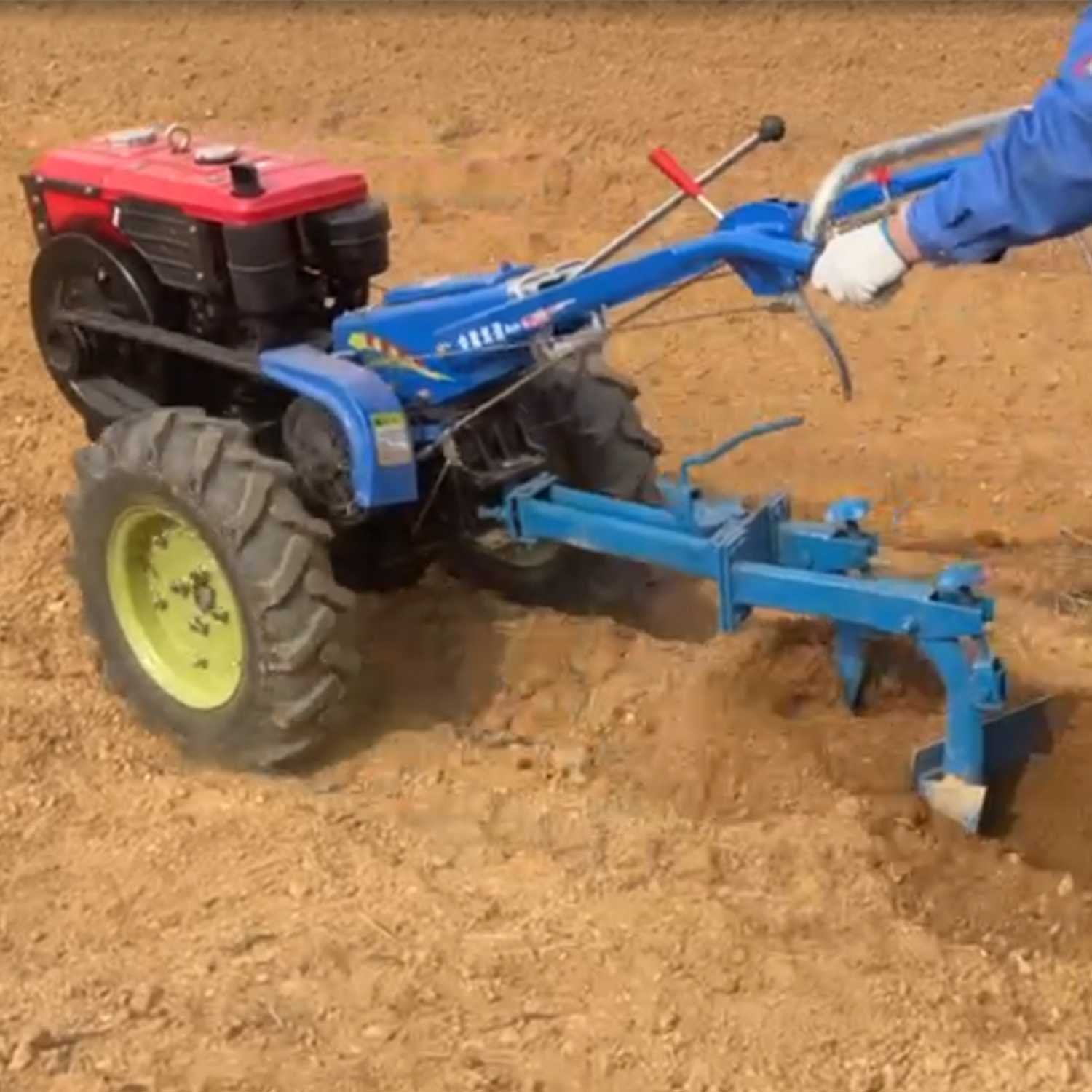 Customized Direct Sale Cheap Two Furrow Plough for Two Wheel Hand Tractor