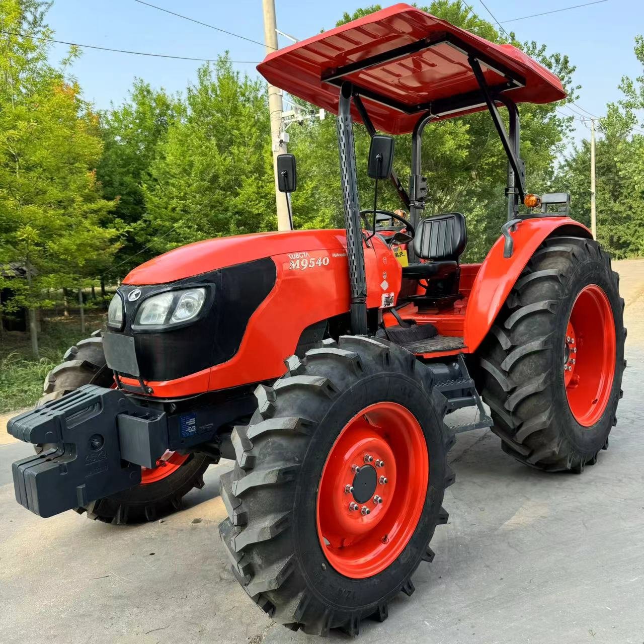 80% New Farming Kubota M9540 95hp Tractors Used Kubota Tractor