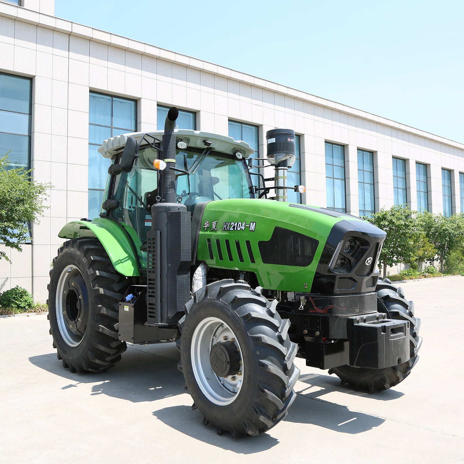 4x4 110hp AC Cabin Traktor Farm Agriculture Tractors diesel Engine Trator Hydraulic System Trator