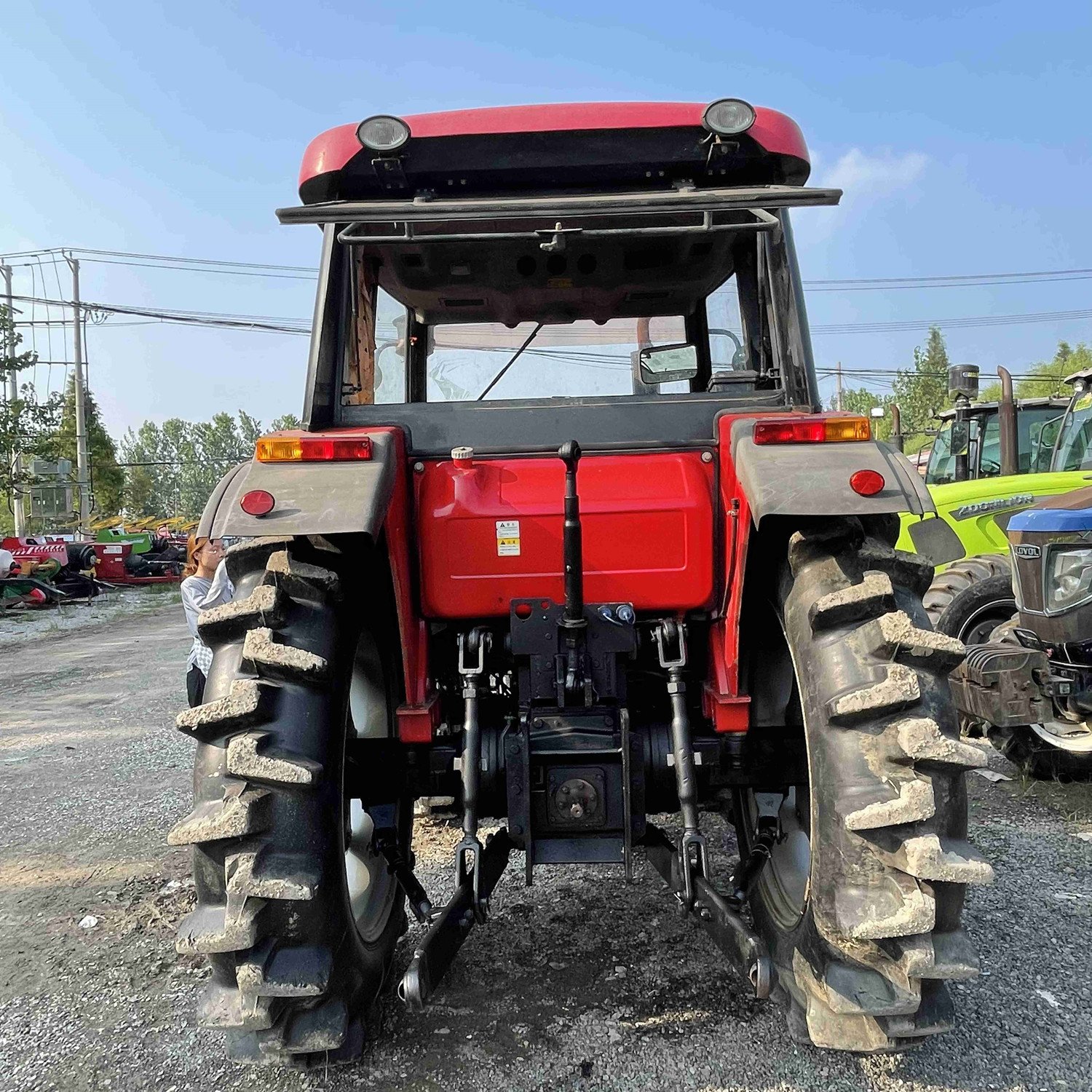 Yto Tractor 90hp Tractors X904 Agricultural Equipment With Best Service