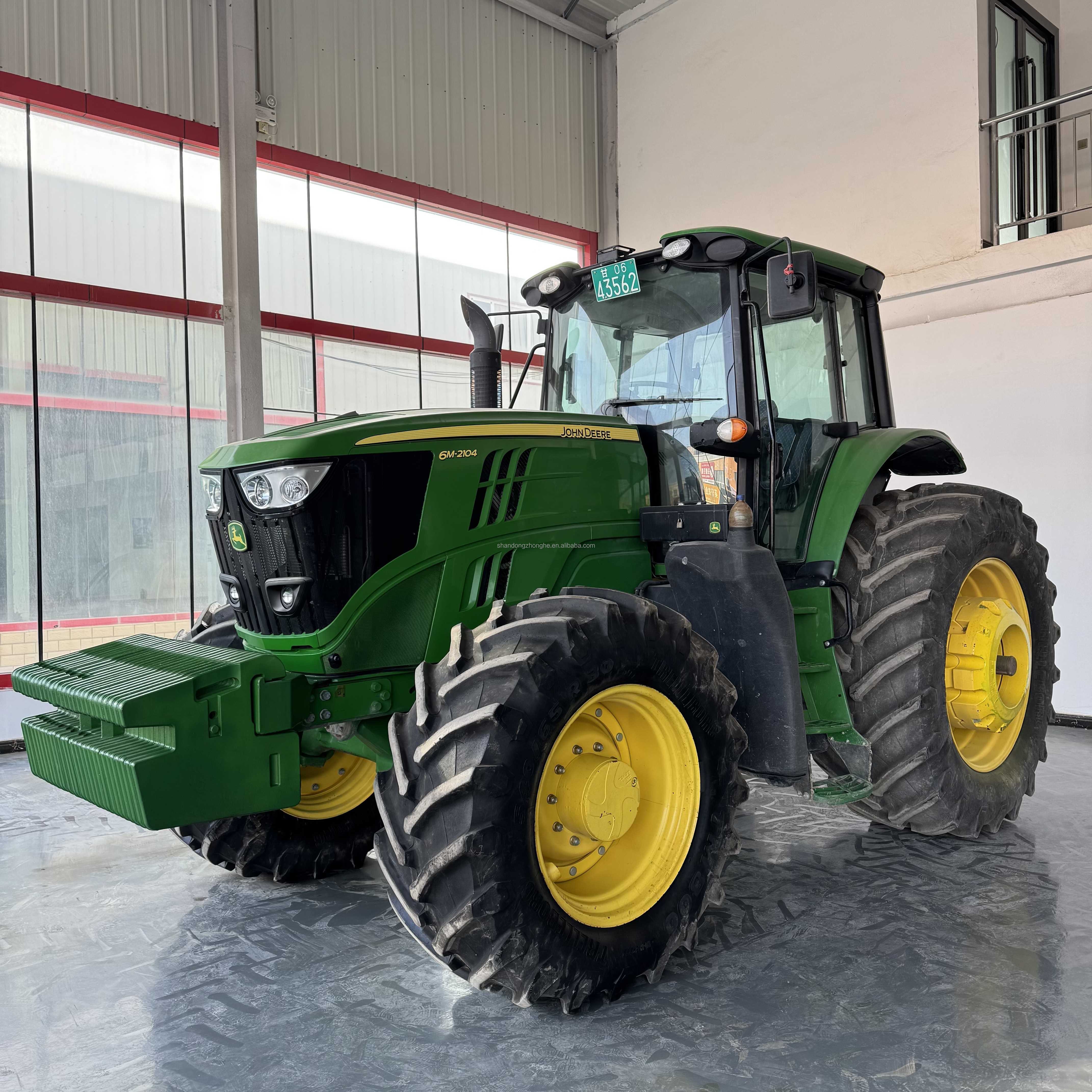 2024 Fairly Used Farm Tractor John 210hp John Deere With Cabin Good Quality Condition for Sale Agricultural Tractor