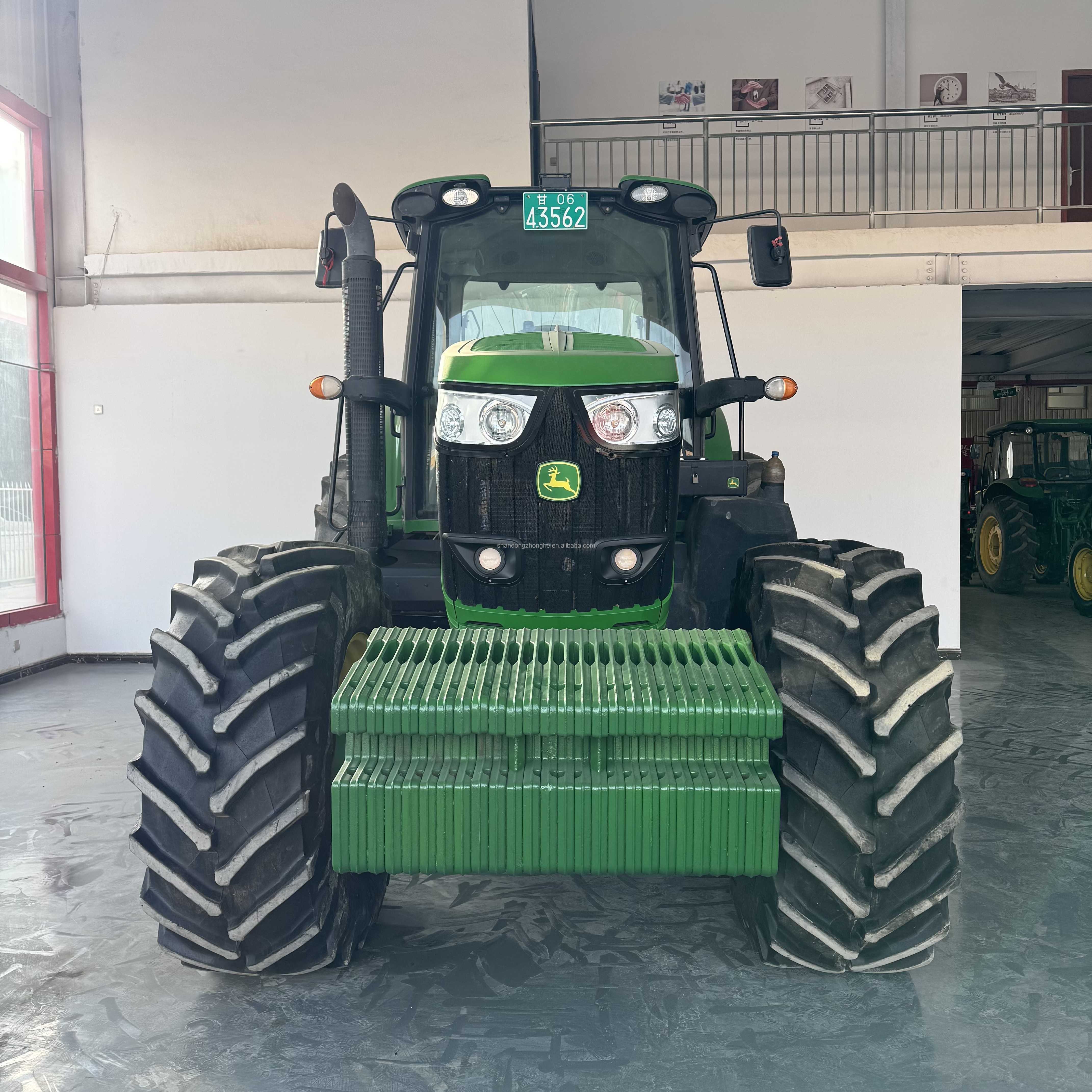 2024 Fairly Used Farm Tractor John 210hp John Deere With Cabin Good Quality Condition for Sale Agricultural Tractor