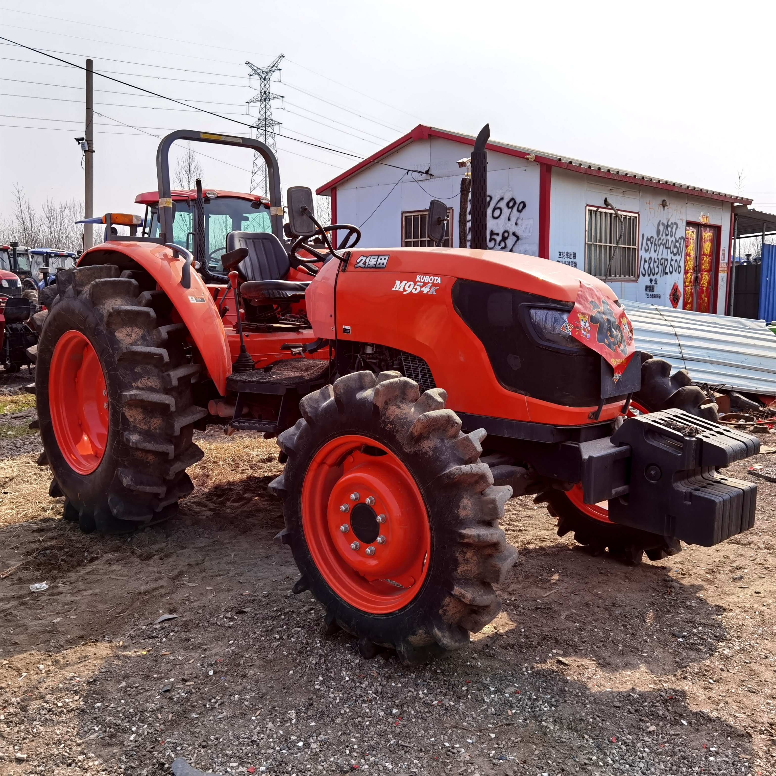 Small Tractor 4x4 Kubota 95hp Garden Tractor Farm Tractors for Agriculture
