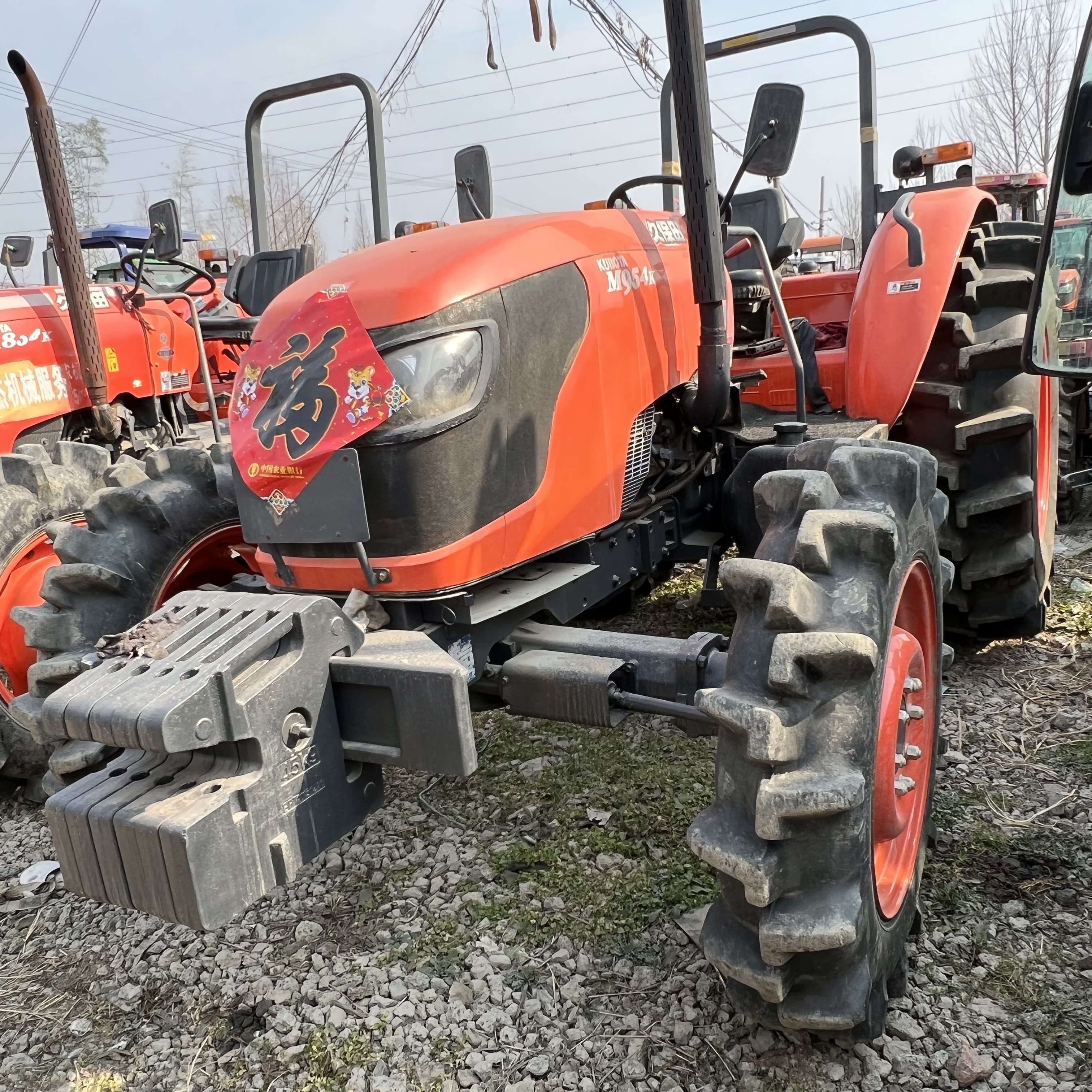 Small Tractor 4x4 Kubota 95hp Garden Tractor Farm Tractors for Agriculture