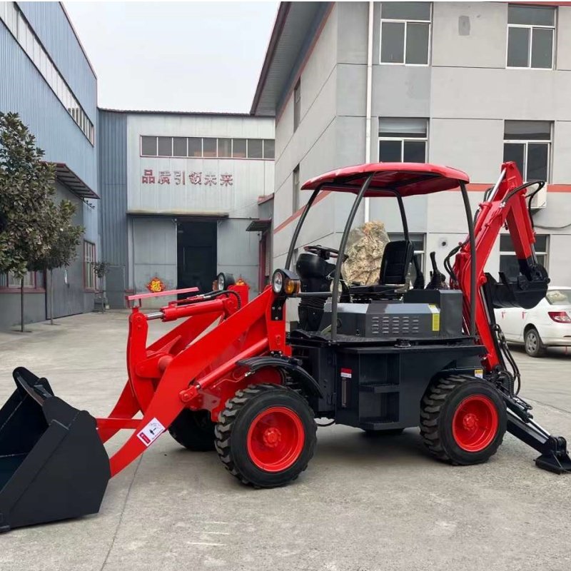 China Agricultural Machinery Multifunction Machine Backhoe Loader Compact Tractor Front Loader with Cheap Price