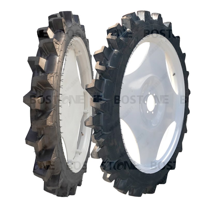 New Designed Narrow Tread Tractor Tyres with Adjustable Wheel Rim for Agricultural Vehicles Rice Farming
