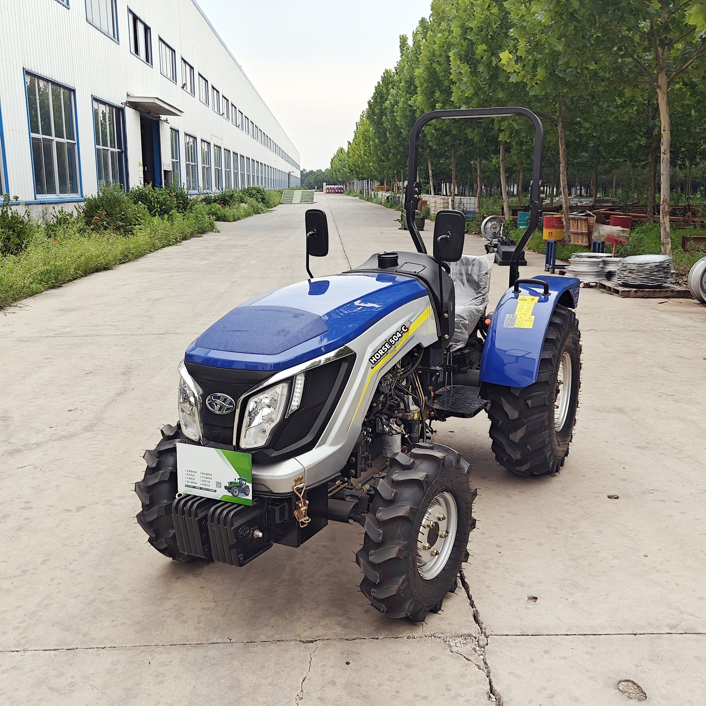 Newest Multifunctional Small Mini Farm Tractor with Mower and Snowblower