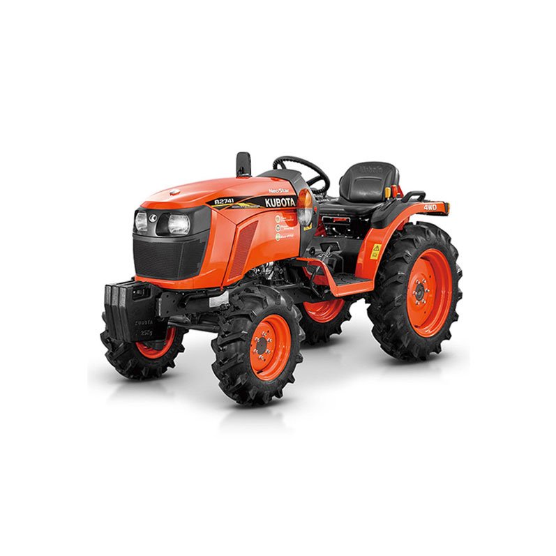 Kubota B2741 Mini Tractor 23-Liters Fuel Tank Diesel for Agriculture Farming Manufactured in India Reasonable Rates