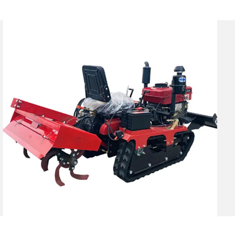 New Small-scale Agricultural Land Machine Multi-functional Crawler Micro-cultivator Multifunctional Tractors New Holland Price